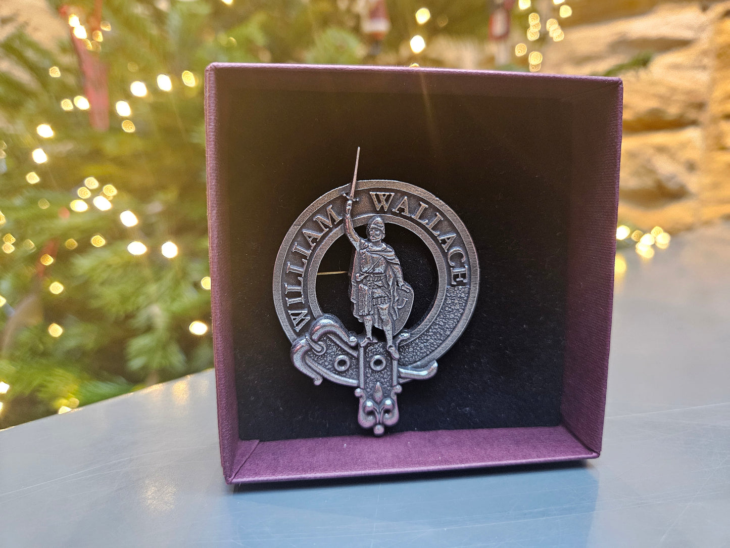 Wallace Monument / William Wallace Badge or Kilt Pin