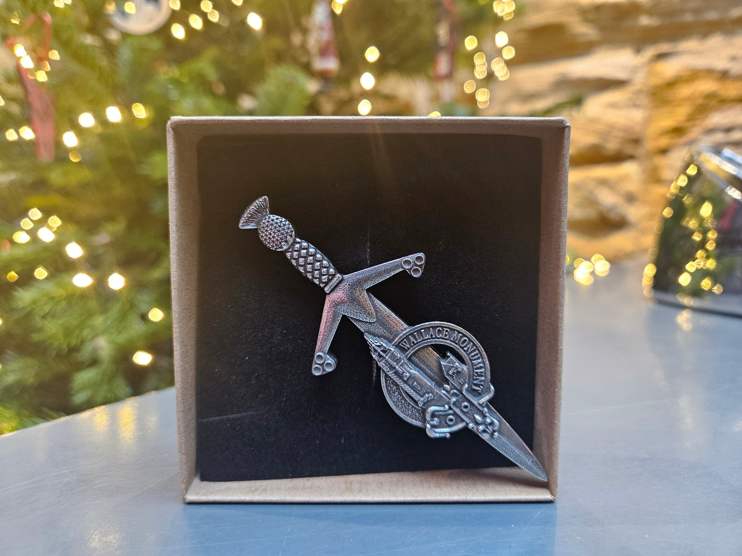 Wallace Monument / William Wallace Badge or Kilt Pin