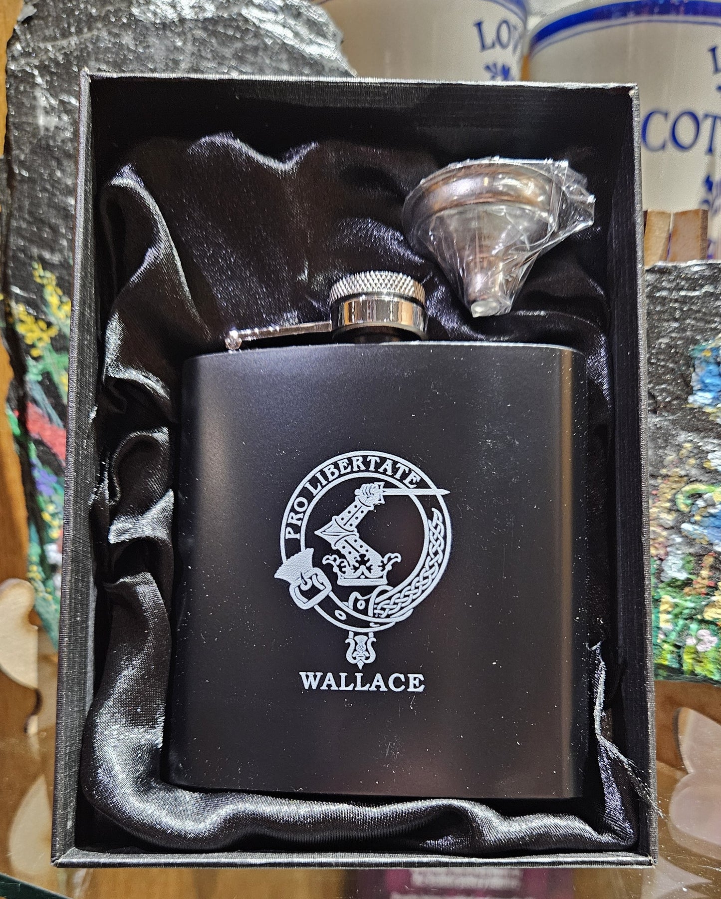 Wallace Clan Hip Flask