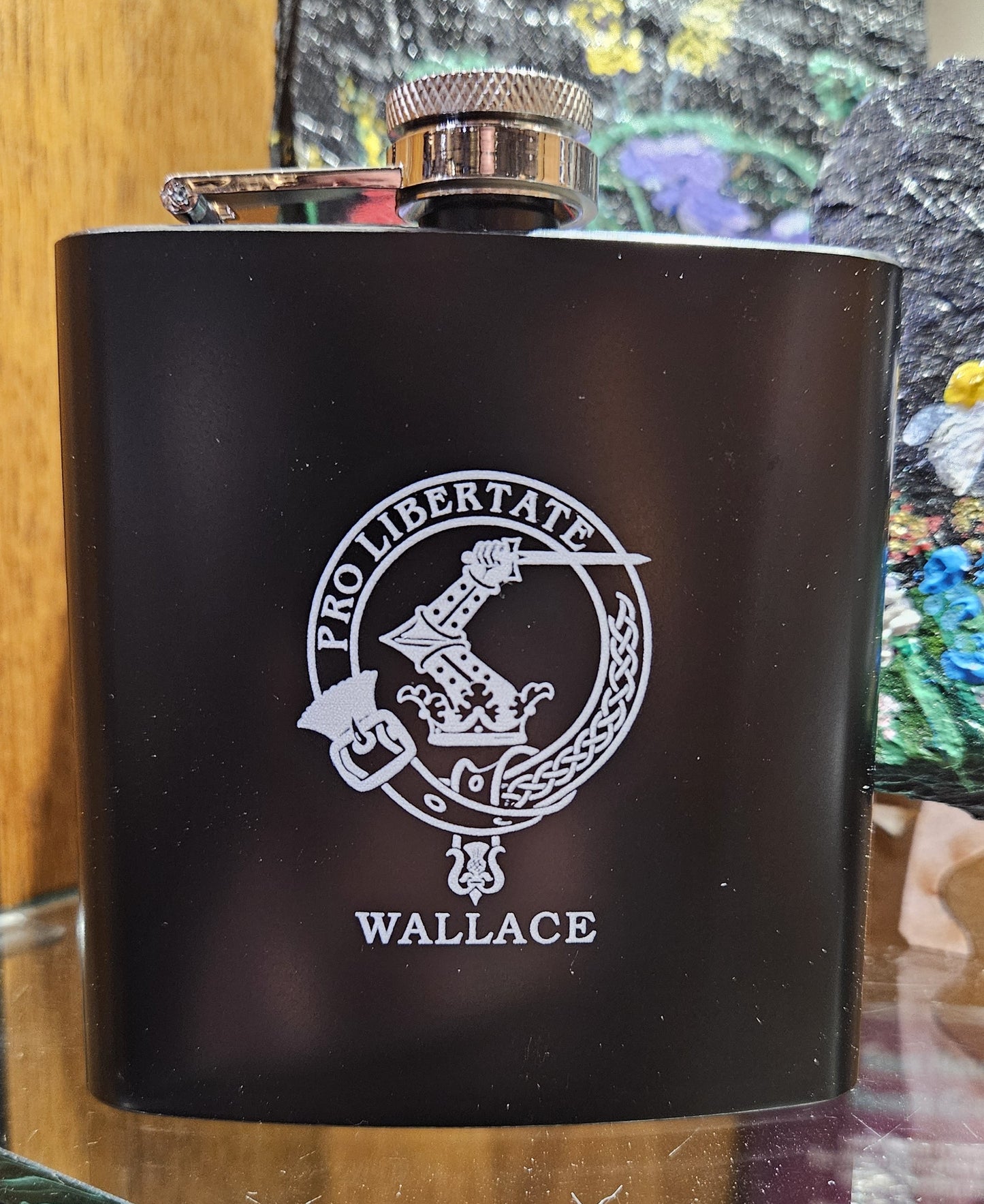 Wallace Clan Hip Flask