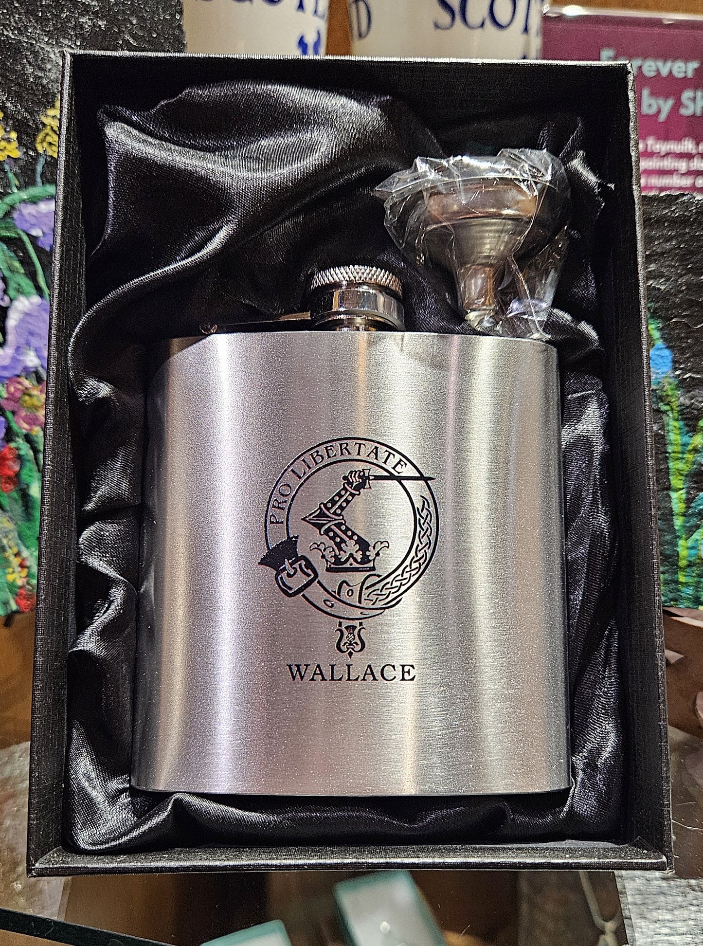 Wallace Clan Hip Flask