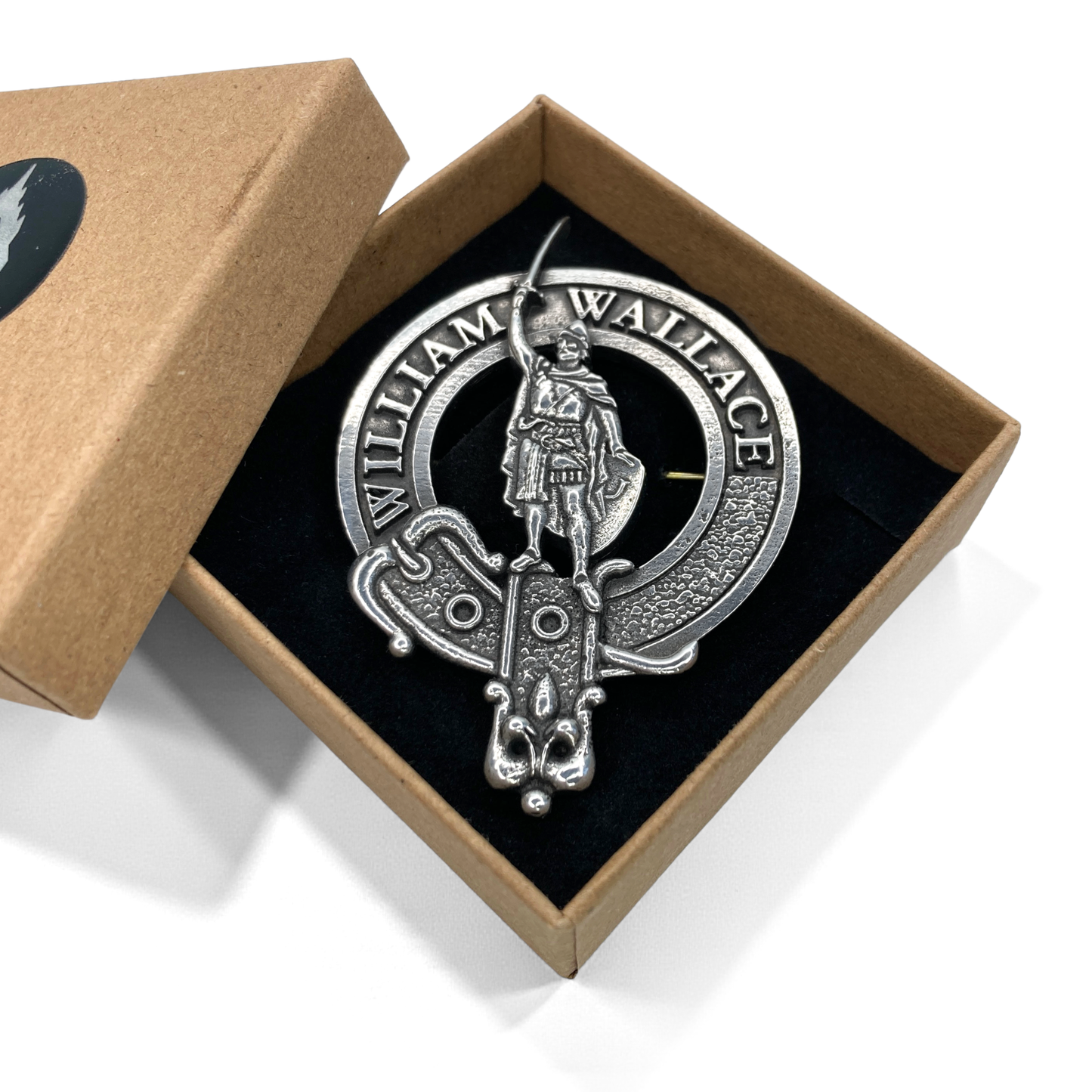 Sir William Wallace pewter badge