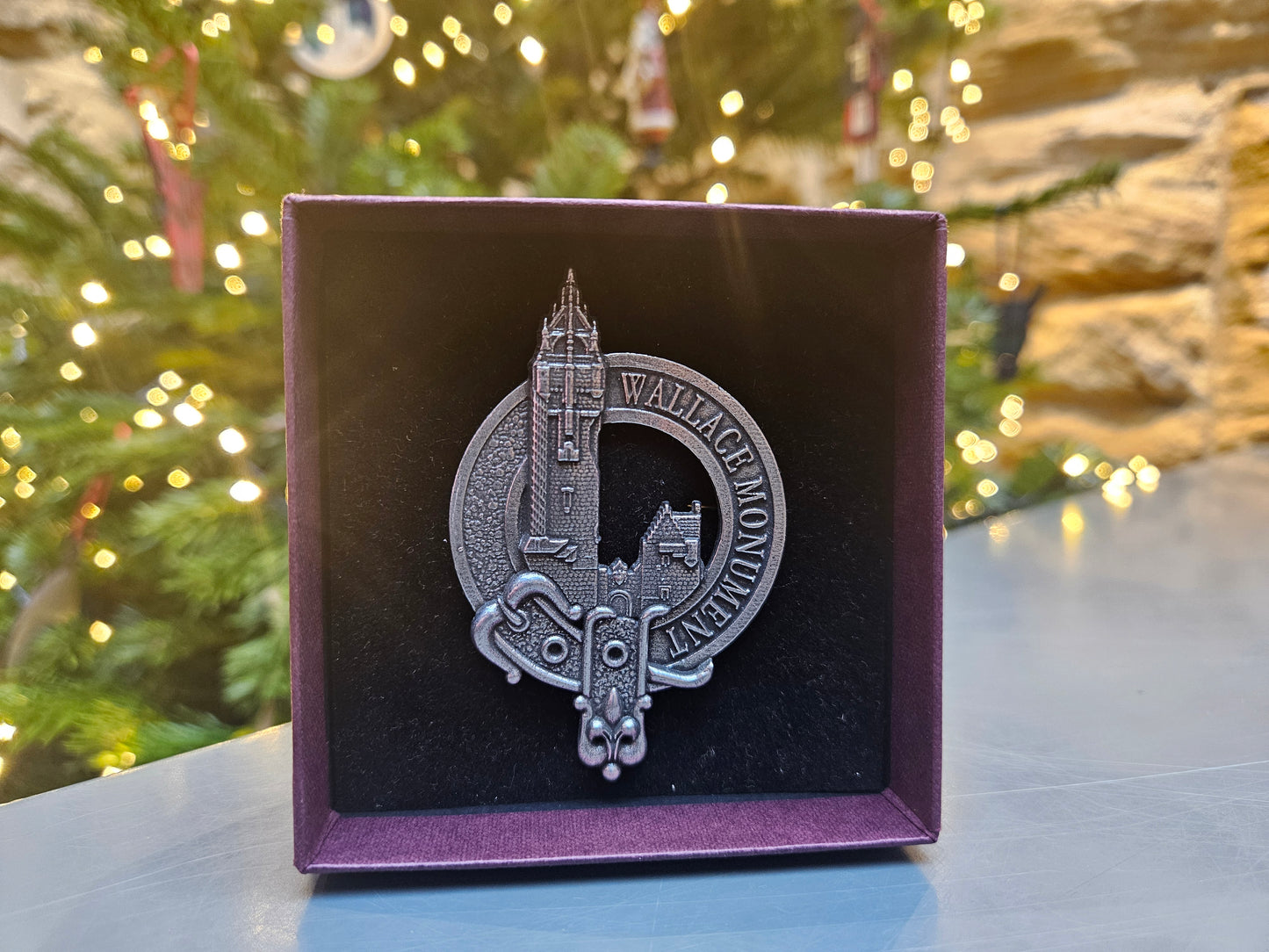 Wallace Monument / William Wallace Badge or Kilt Pin