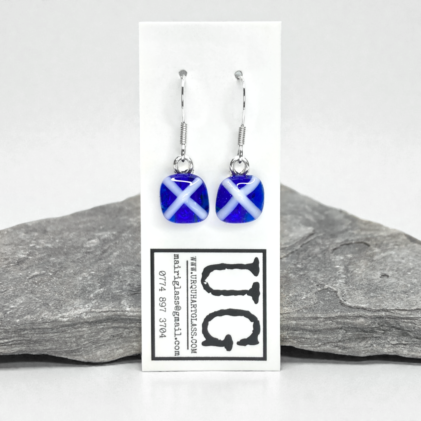 Satire Glass Drop Earrings