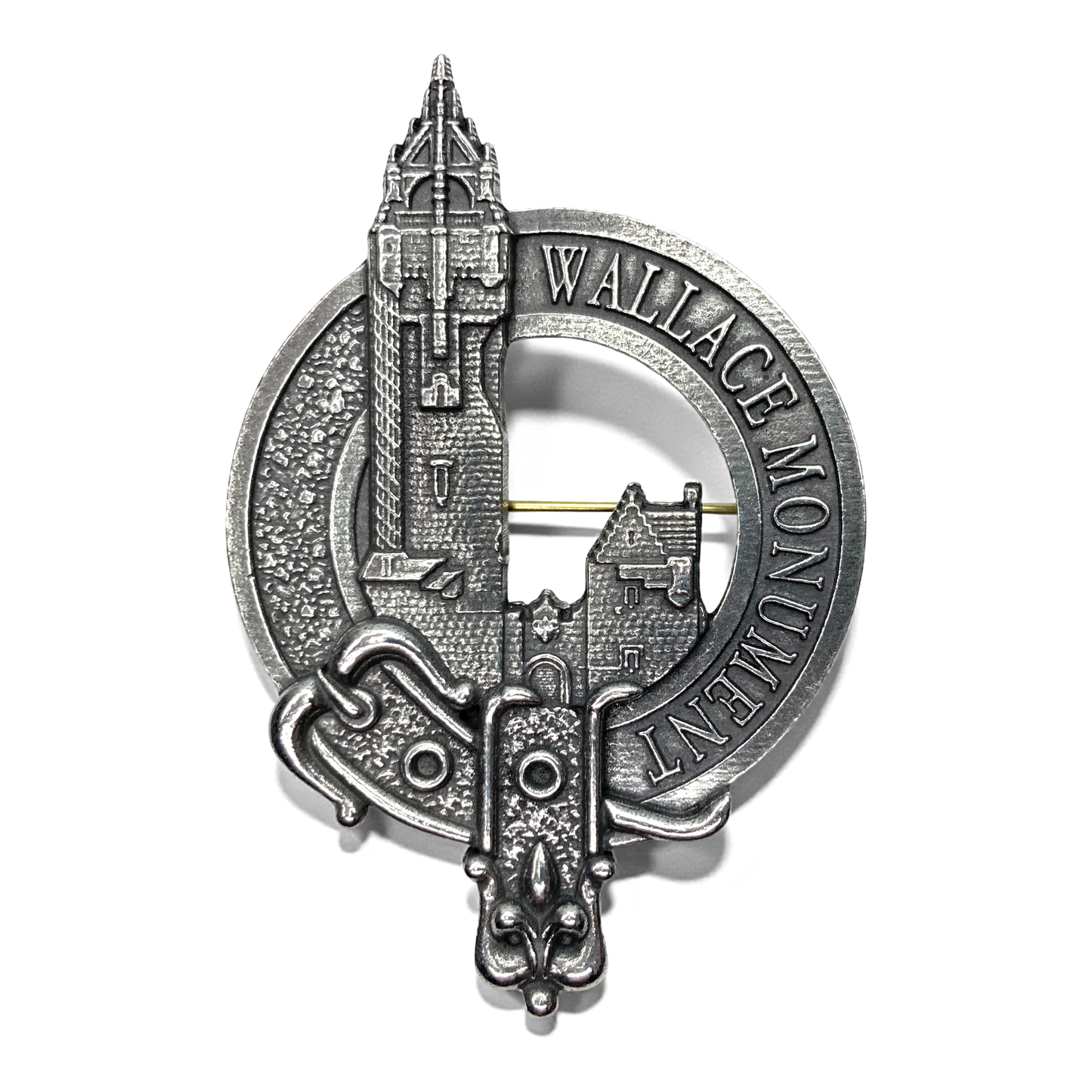The National Wallace Monument pewter badge