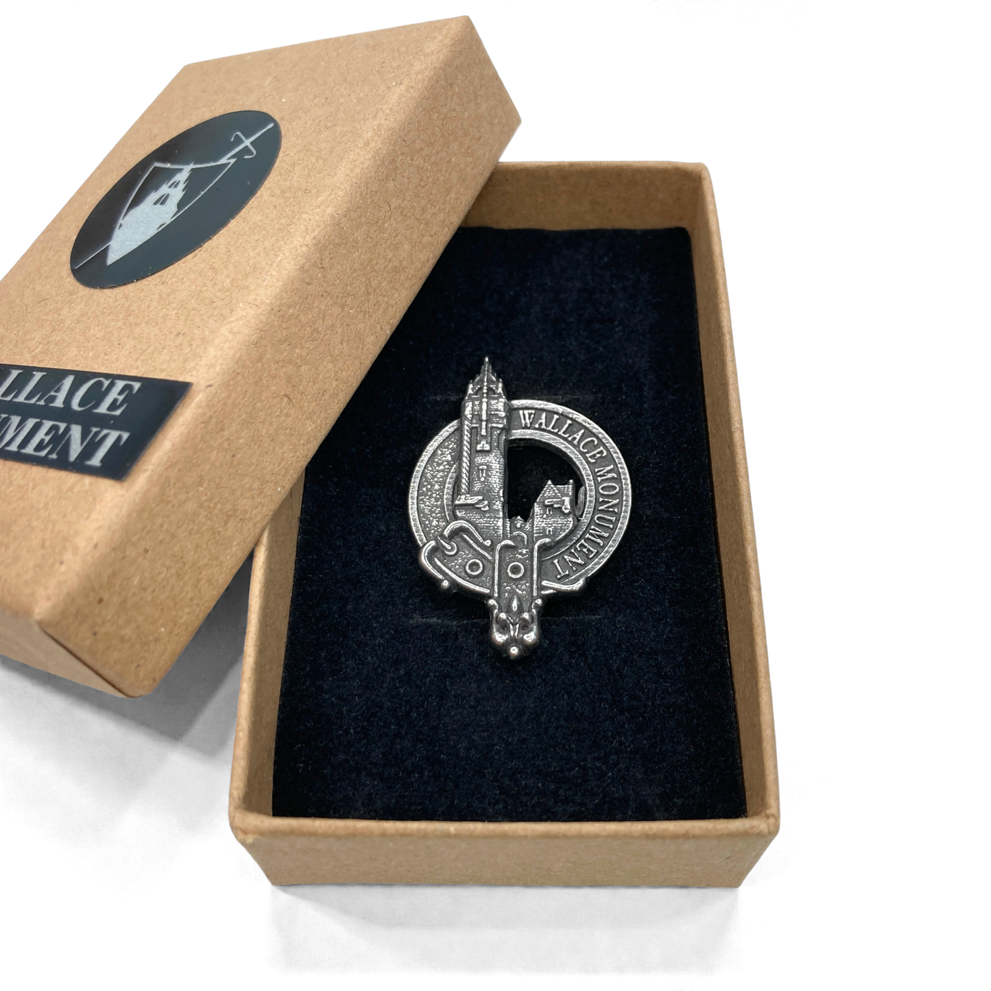 The National Wallace Monument pewter Pin Badge