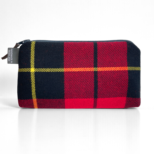 Wallace Tartan Toiletries Bag