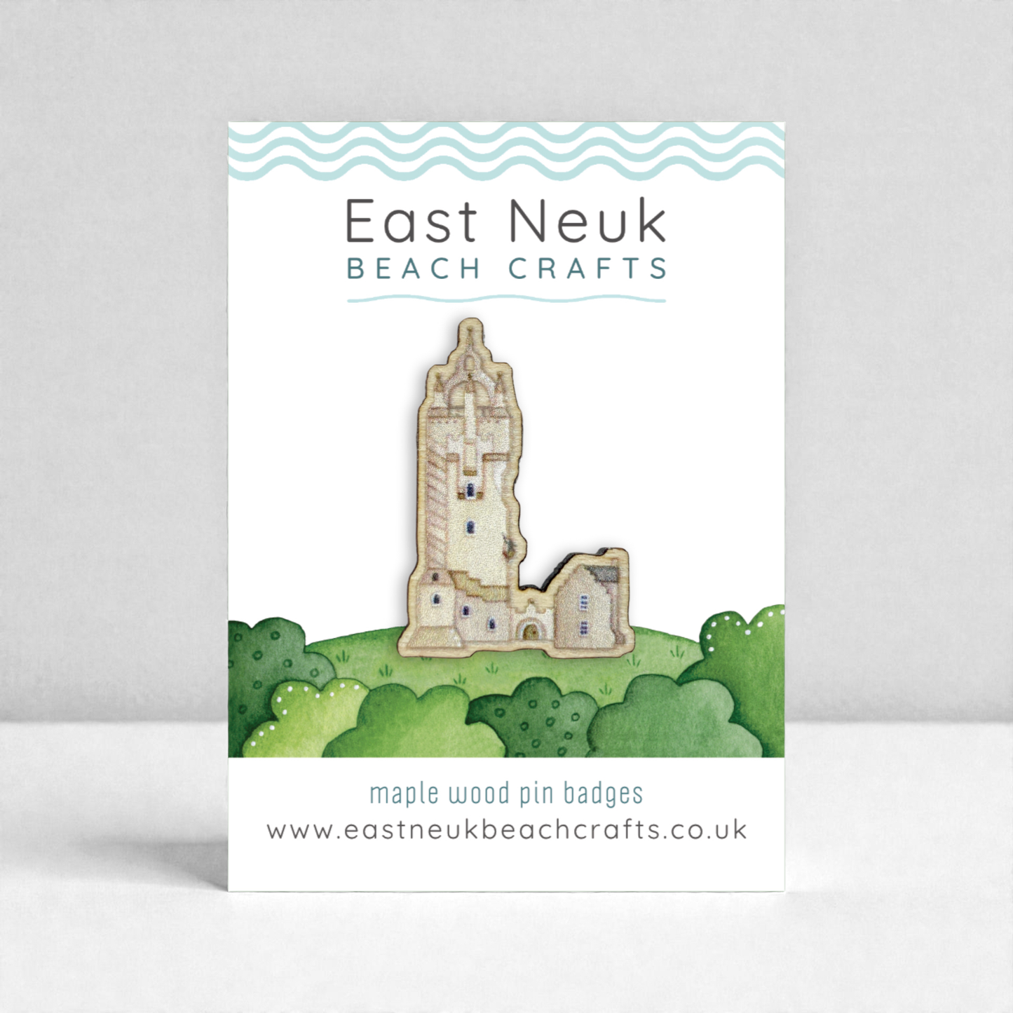 The National Wallace Monument Pin Badge