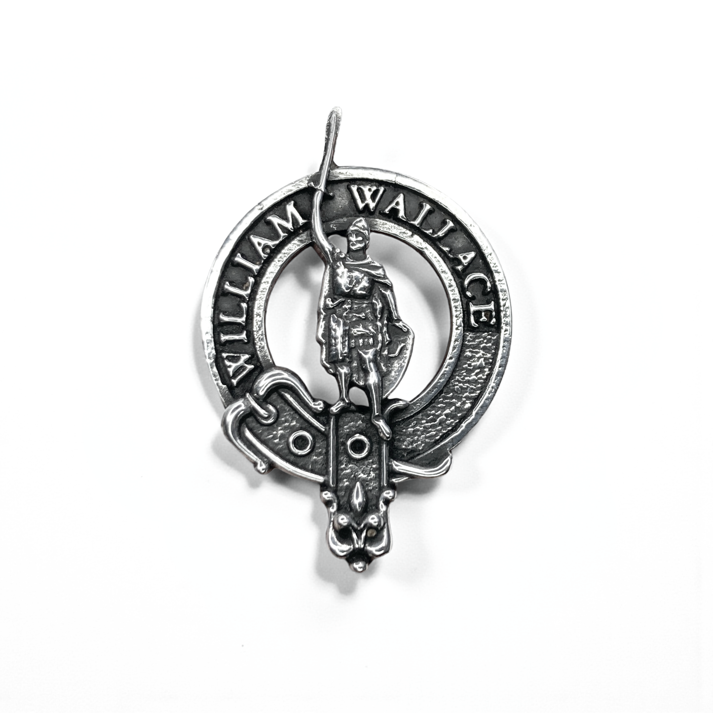Sir William Wallace Pewter Pin Badge