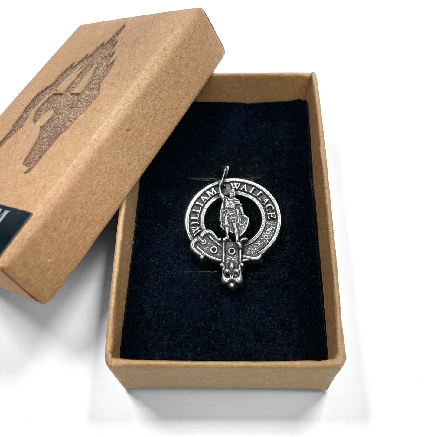 Sir William Wallace Pewter Pin Badge