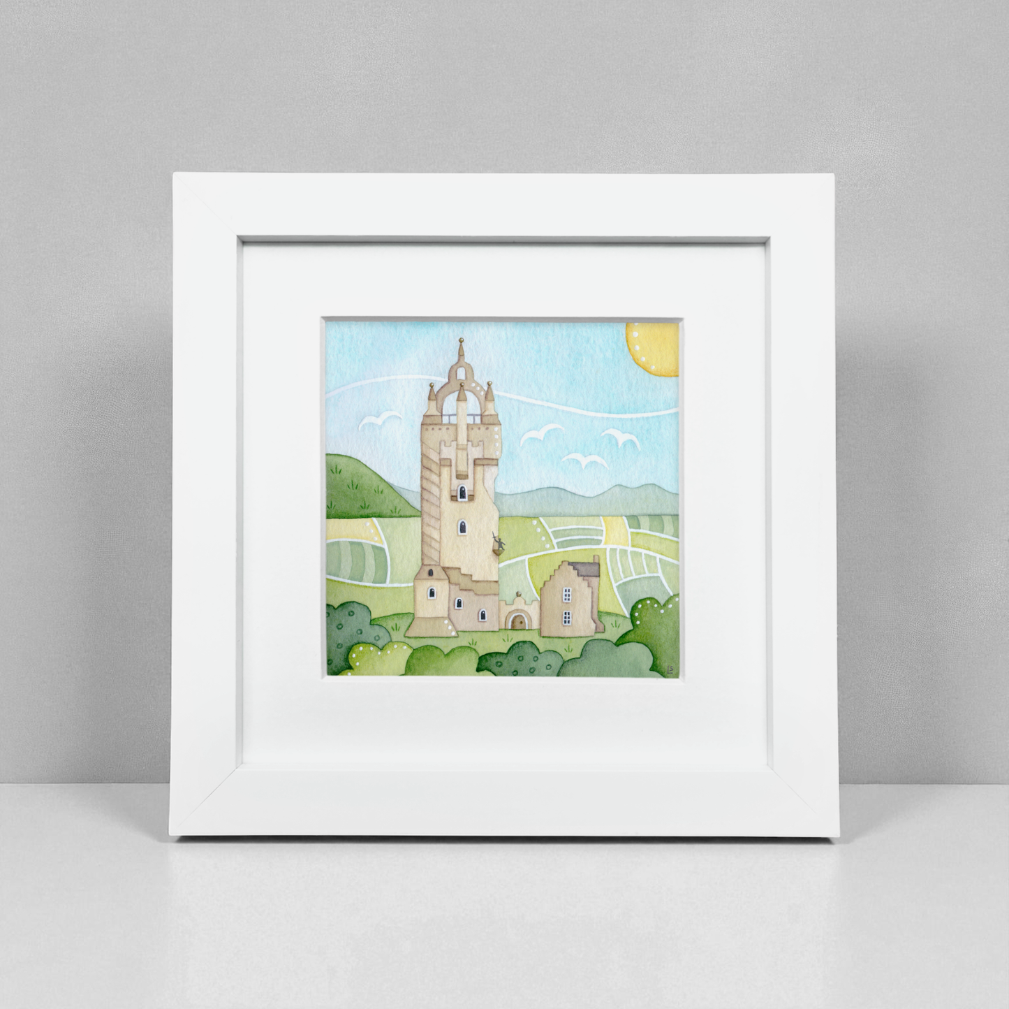 Wallace Monument Framed Print